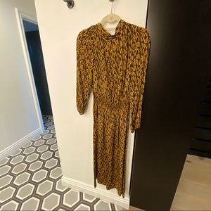 Zara Long Sleeve Maxi